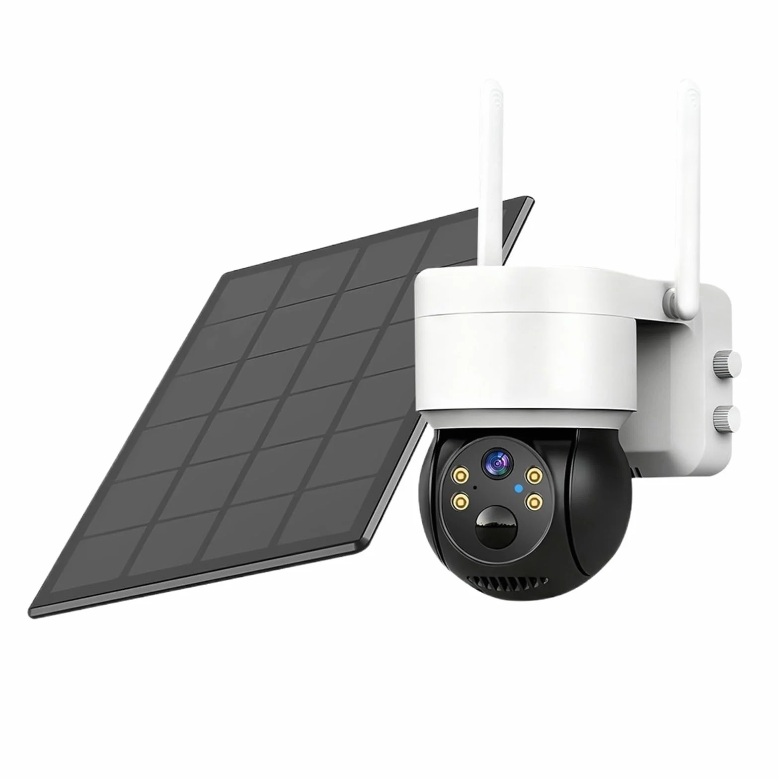 Kamera Wi-Fi 8MP Solar PIR Wykrywanie ludzi Noktowizor Zewnętrzna wodoodporna kamera wideo IP Żywotność baterii Monitor CCTV | WIFI Cam 128G Card
