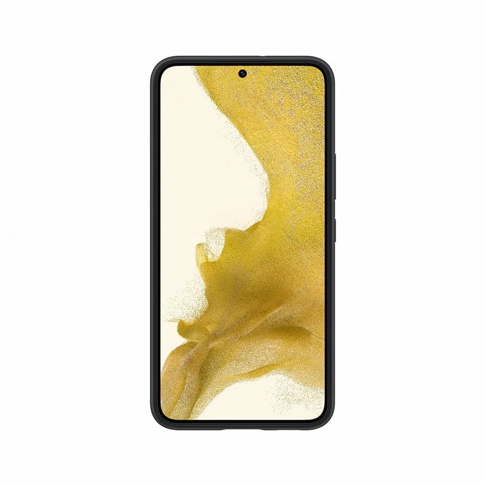 Galaxy S22 S901 Silicone Cover Black
