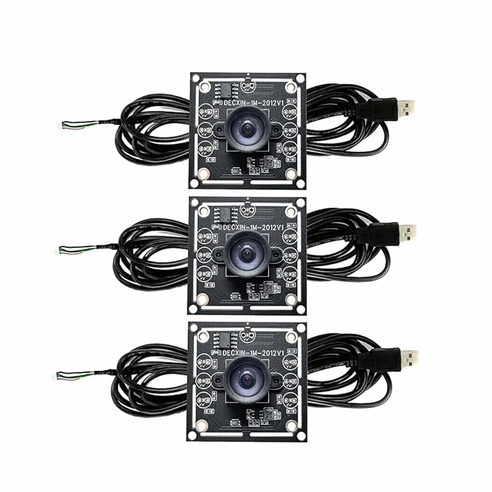 Moduł kamery USB 1MP OV9732 1280x720 100 stopni ręczne ustawianie ostrości kabel 2m