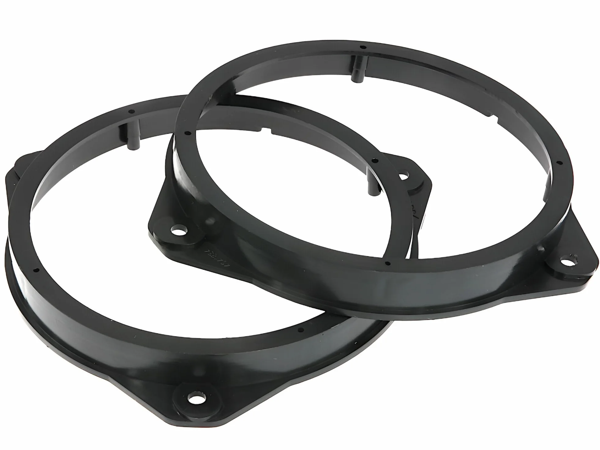 Adaptery pierścieni dystansowych i zestaw uprzęży do głośników 16,5 cm / 165 mm kompatybilne z Fiat, Lancia, Alfa Romeo, Vauxhall, Ford, Peugeot, Citroen, Iveco