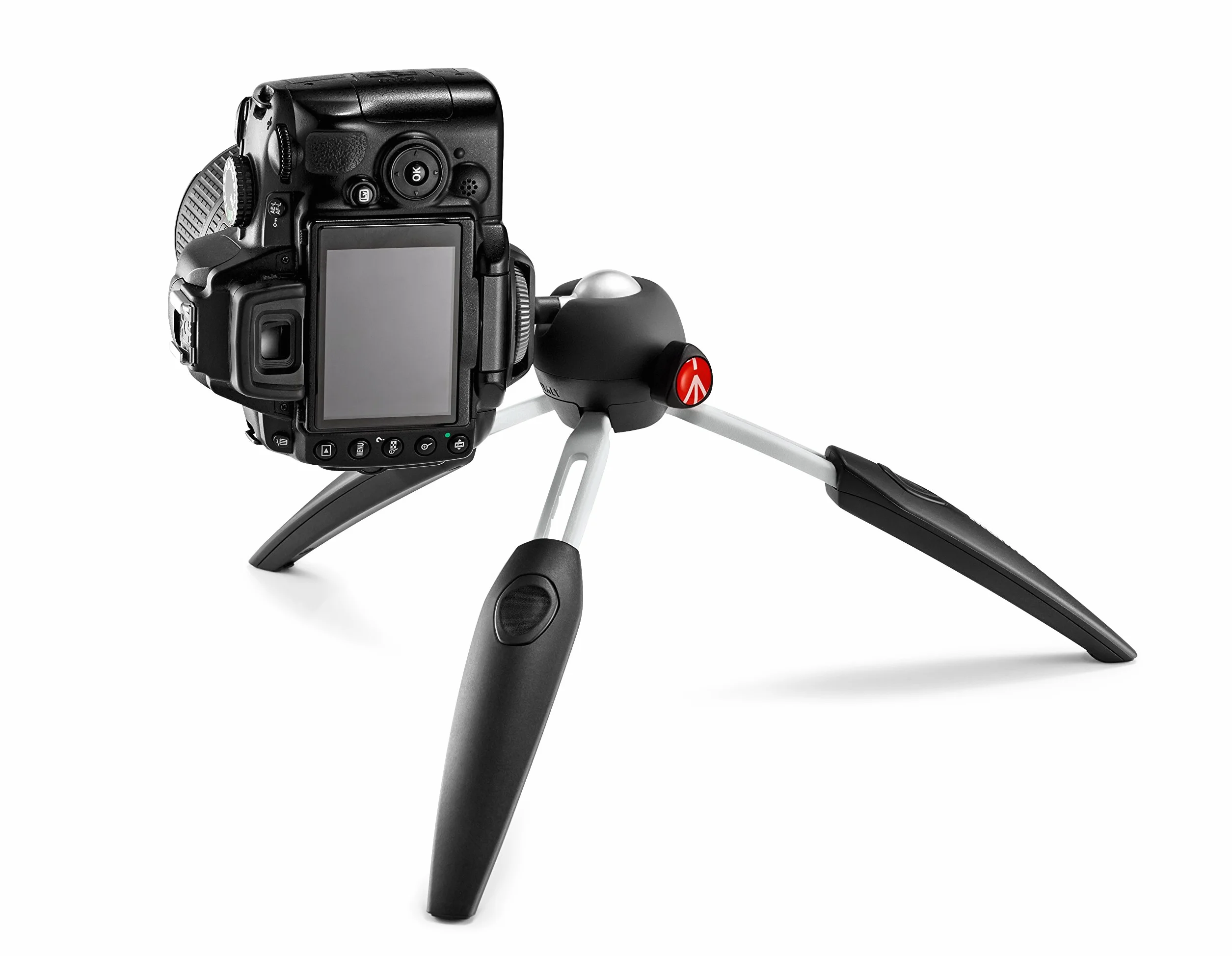 Manfrotto MTPIXIEVO-BK PIXI EVO 2-sekcyjny mini statyw aluminiowy do aparatów bezlusterkowych
