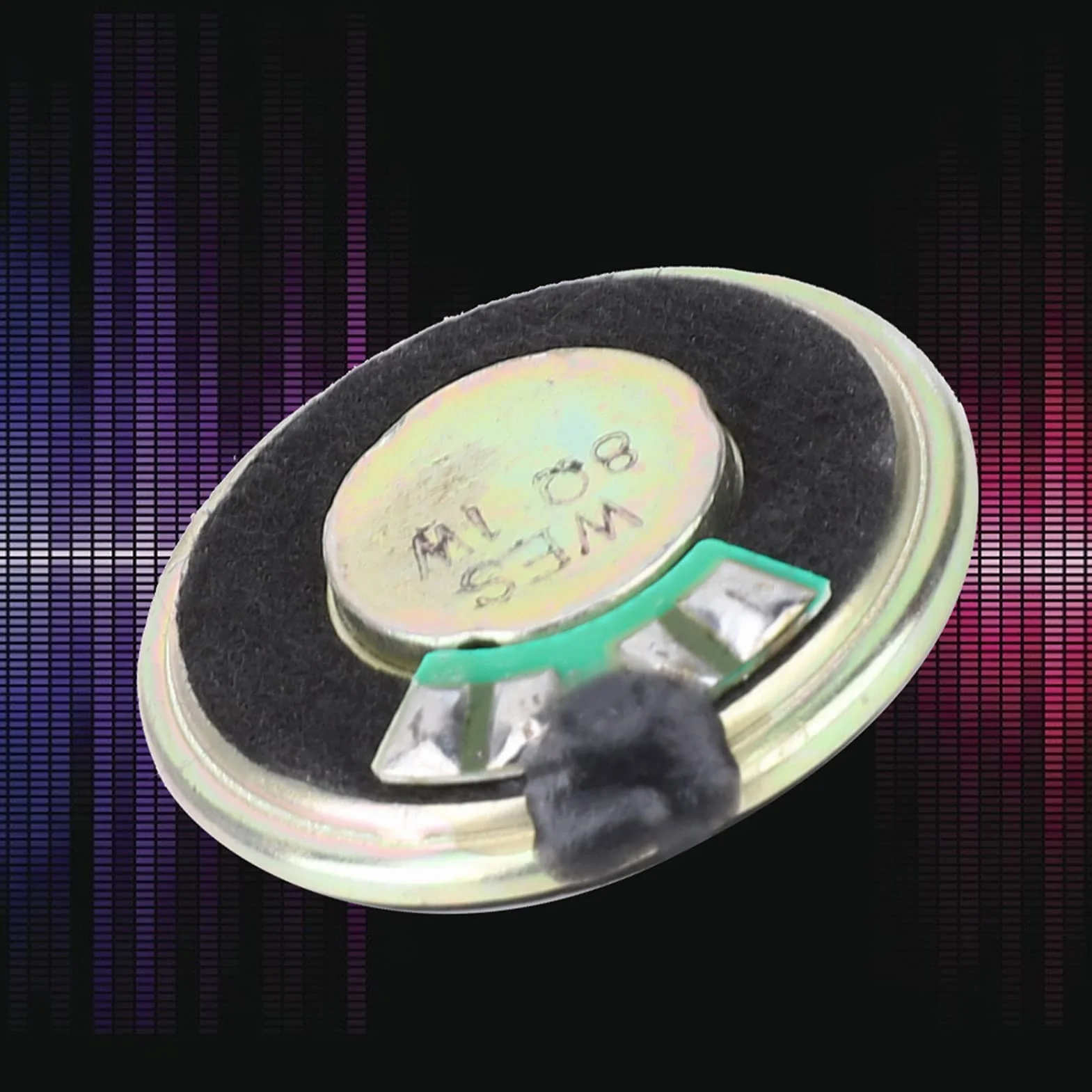Głośnik Stereo 8 Ohm 1W Metalowa Obudowa Magnes 28mm Brzęczyk 2 Sztuki