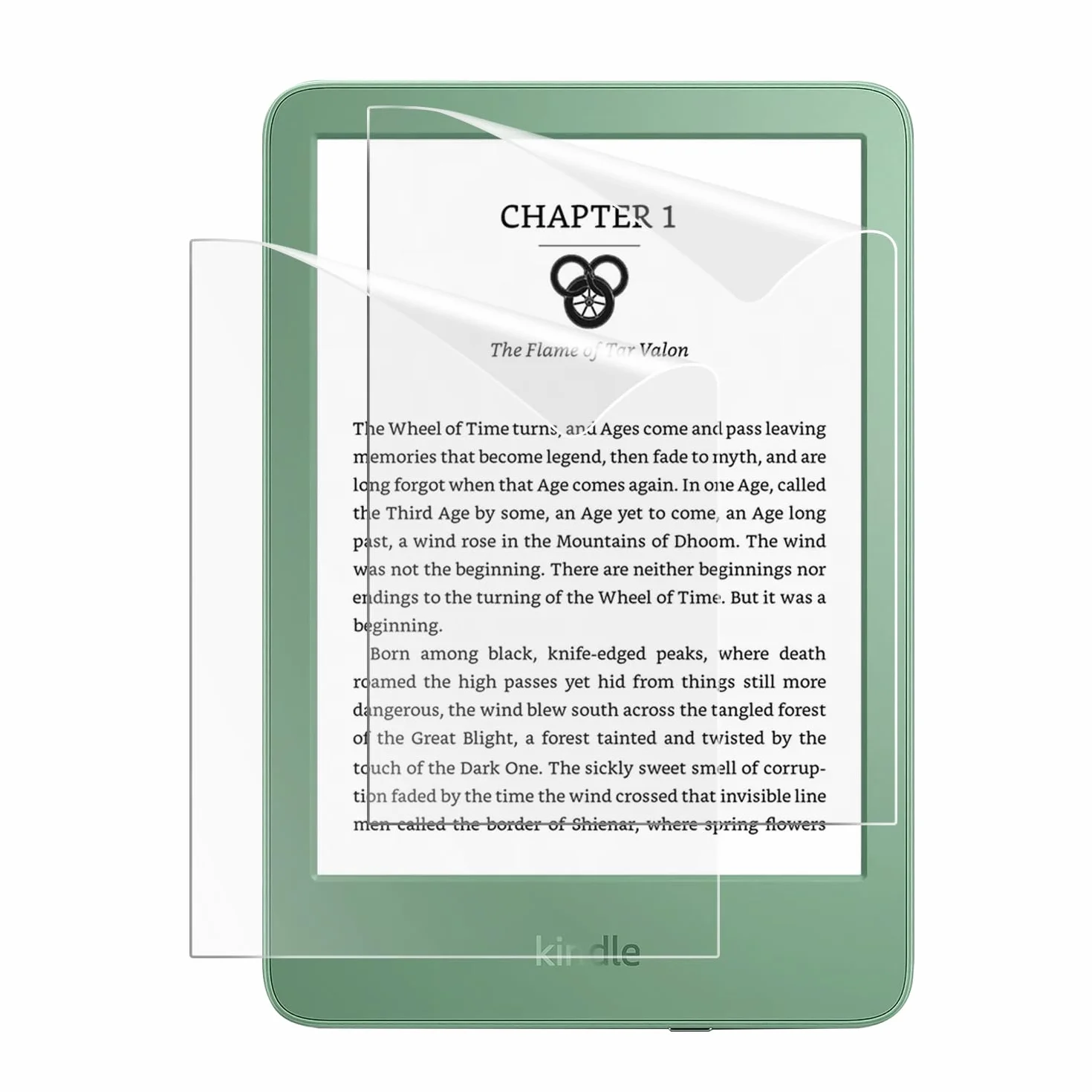 MoKo 2 Pack Antiglare Screen Protector for 6" All-New Kindle Basic 11th Generation 2024/2022, Kobo Clara, PocketBook, Matte PET Film