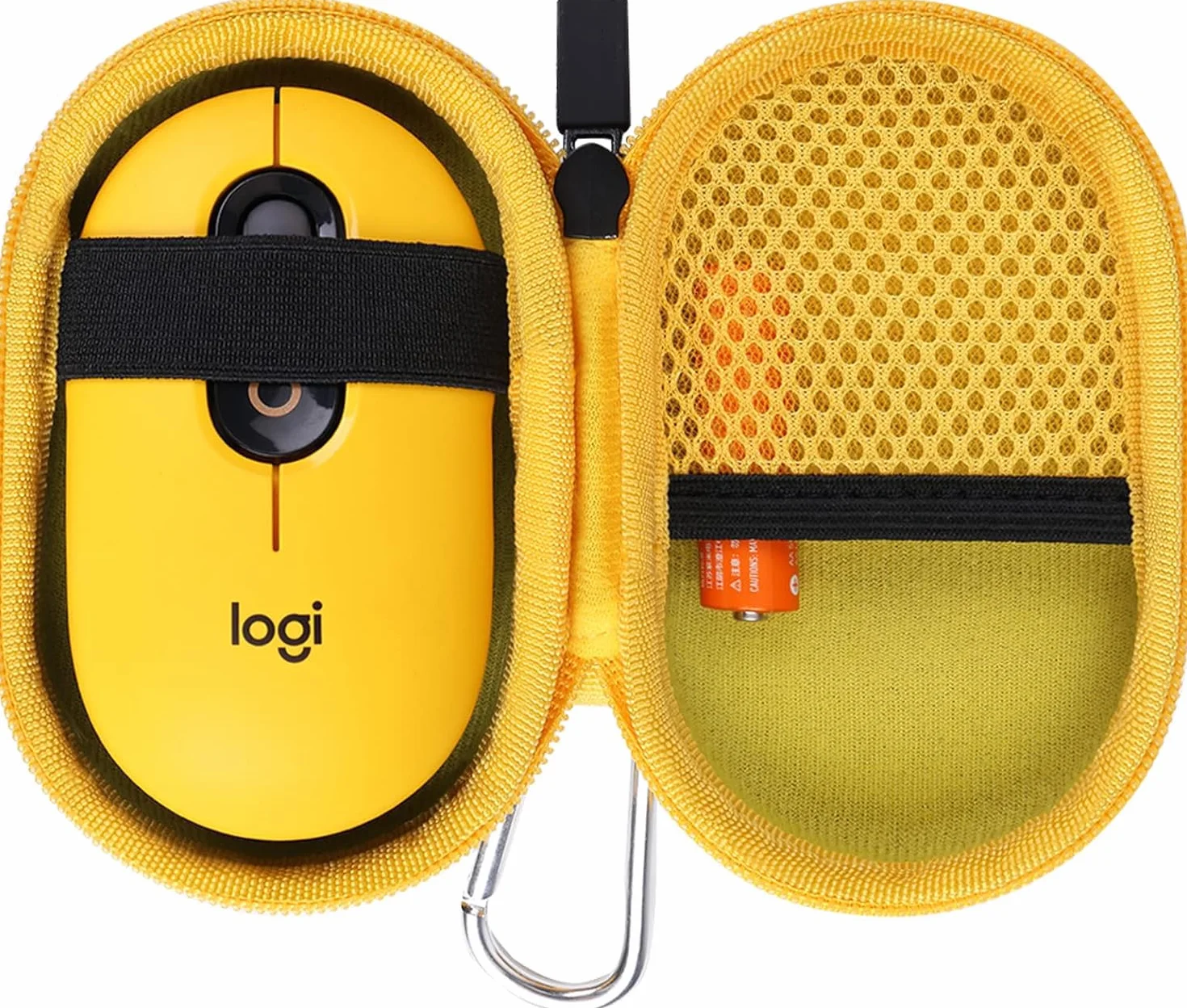 co2CREA Twarde etui podróżne do bezprzewodowej myszy Logitech POP, wyłącznie etui