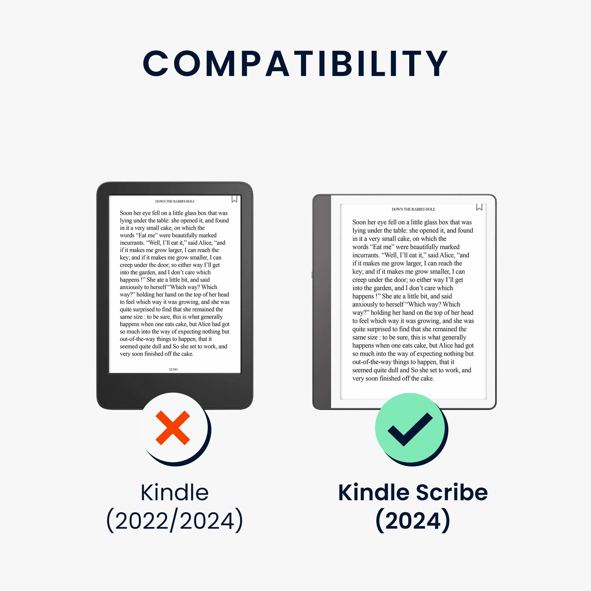 kwmobile Etui na czytnik e-booków kompatybilne z Amazon Kindle Scribe (2022/2024) wielokolorowe