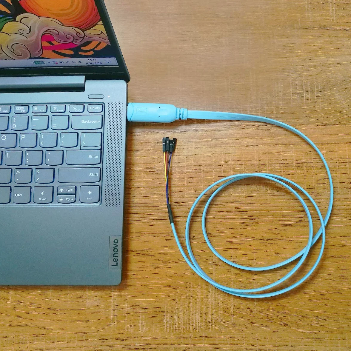 DSD TECH SH-U09BL kabel szeregowy USB do TTL CP2102N 1,2 m