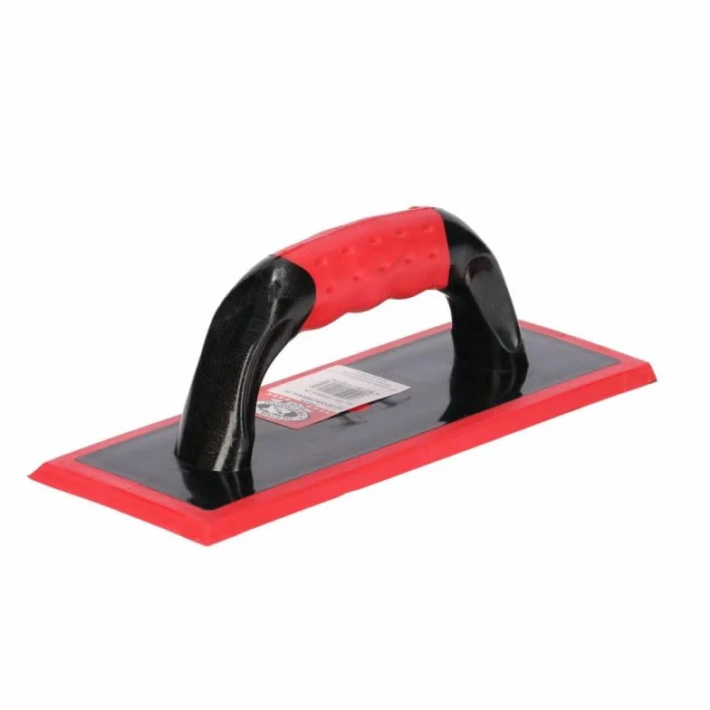 Paca do spoinowania Gumowa łyżka wygładzająca do fug z ergonomicznym uchwytem z tworzywa sztucznego Kielnia wygładzająca ze skośną gumową do płytek ściennych i gresu