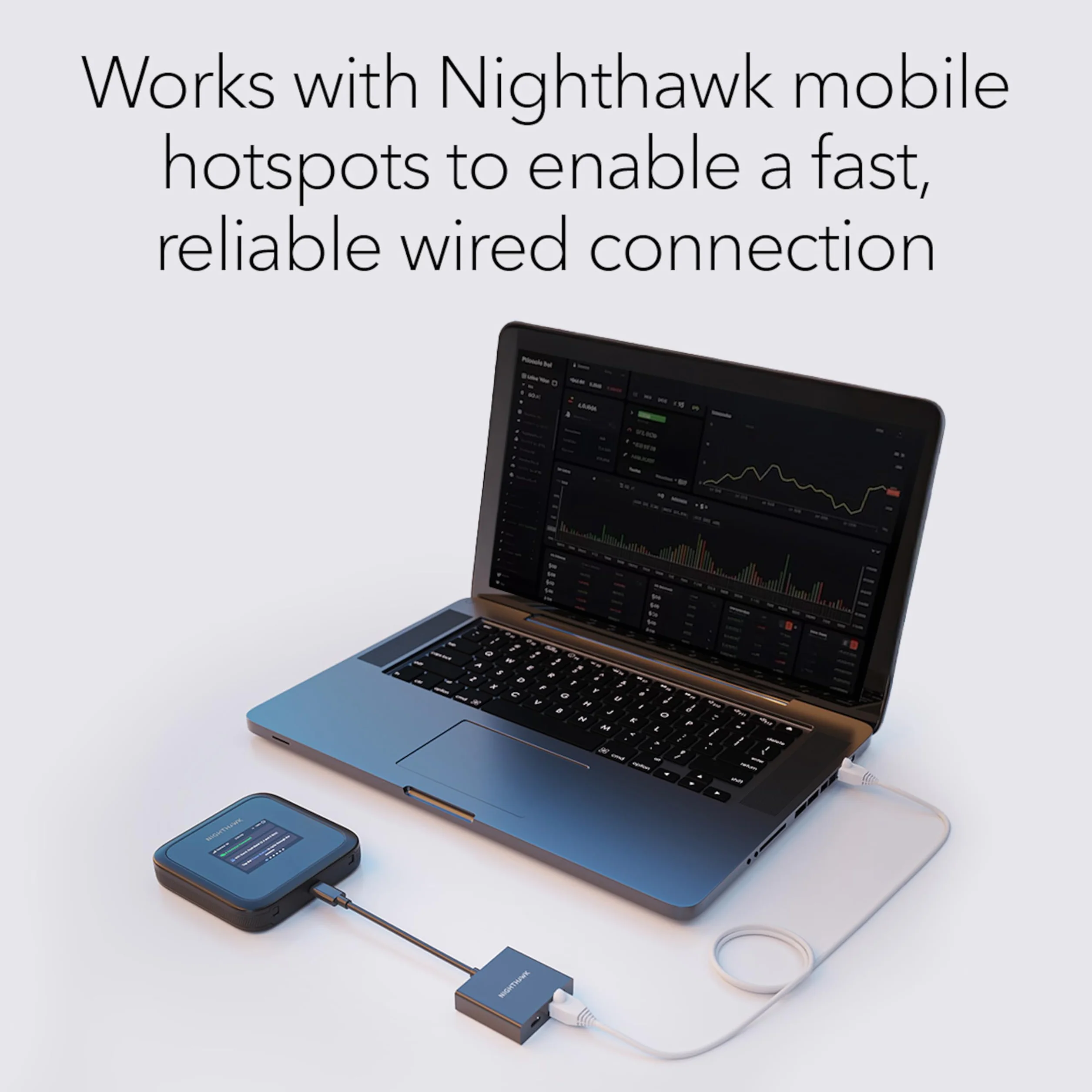 NETGEAR Nighthawk USB-C Ethernet Adapter 60W Gigabit Ethernet