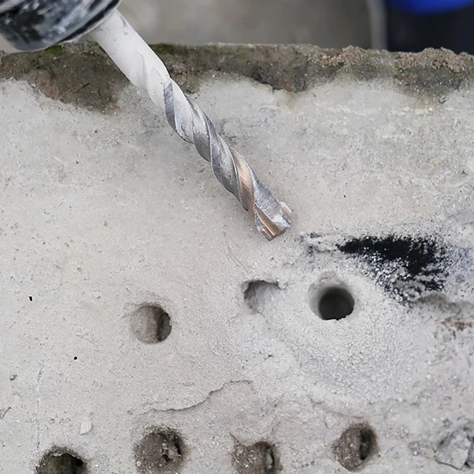 5 sztuk zestaw wierteł do betonu SDS Plus-5/6/8/10/12mm końcówka węglikowa wiertła udarowo-obrotowe do cegły, cementu i kamienia