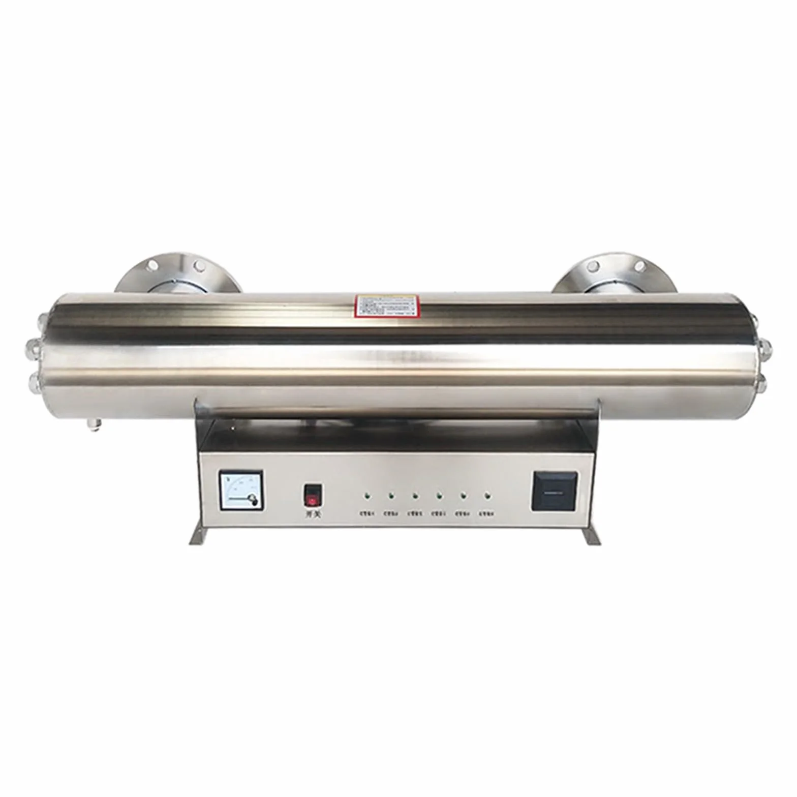 System filtracji wody - Napój System sterylizatora do uzdatniania wody UV, filtr do oczyszczania akwakultury 48gpm 160W Lampa z filtrem świetlnym(UVC-80W-2)