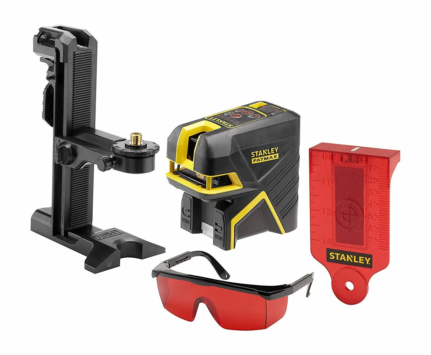 Stanley FMHT1-77414 Fatmax Beam Cross Line i 2 Laser punktowy - czerwony