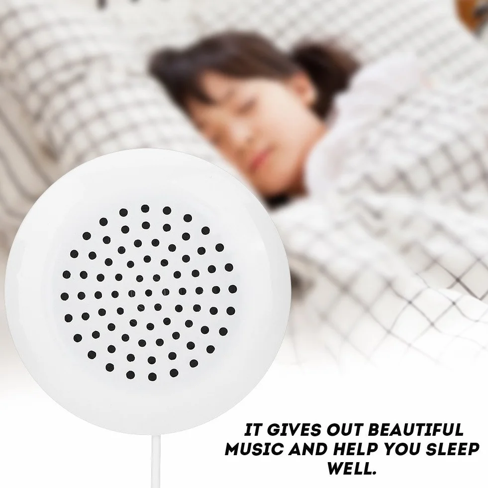 Głośnik Bluetooth w Poduszce Mini Biały ABS 3,5 mm Stereo Przenośny