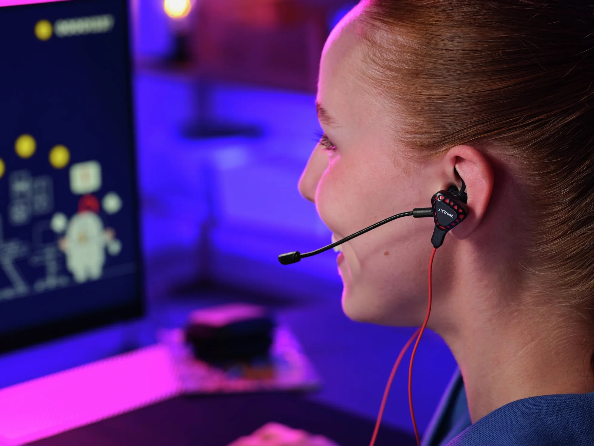 Trust Gaming GXT 411P Radius Słuchawki Czarny