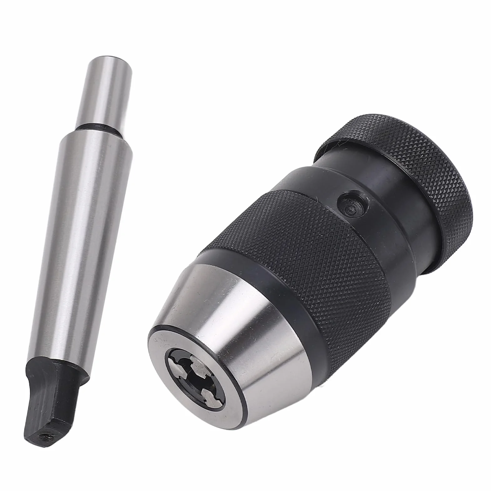 Uchwyt wiertarski Kuuleyn, bezkluczowy uchwyt wiertarski, samozaciskowy uchwyt wiertarski B12 od 1 do 10 mm z trzpieniem MT2 do B12, szeroko stosowany w różnych wiertarkach,