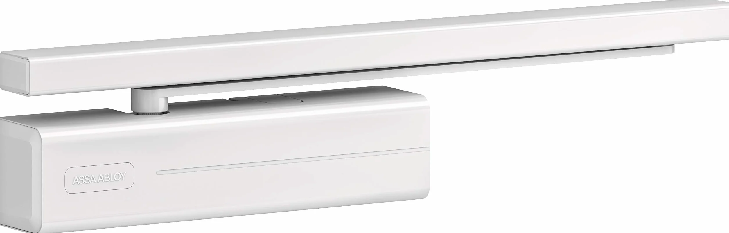 Tesa Assa Abloy DC500-D9016 samozamykacz drzwi z szyną ślizgową biały