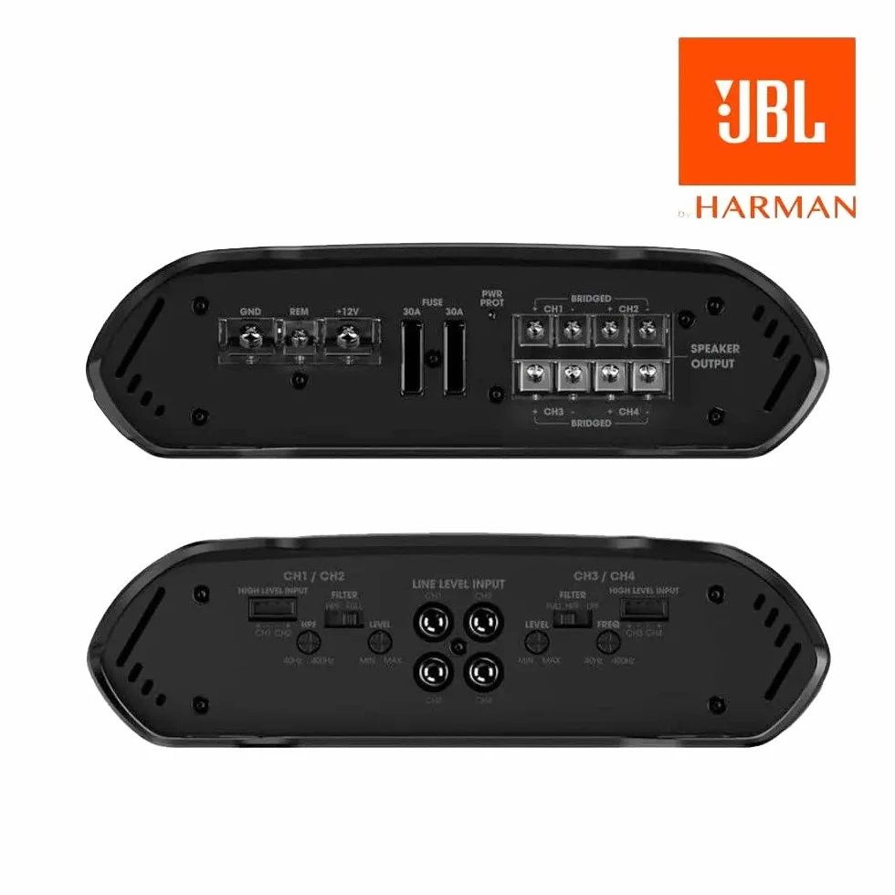 JBL Concert A704 4-kanałowy wzmacniacz samochodowy klasy AB 4x70W RMS 1000W szczytowych
