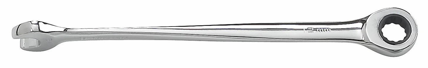 GEARWRENCH 85888 X-Beam zestaw kluczy płasko-oczkowych z grzechotką, metryczny, 12-częściowy