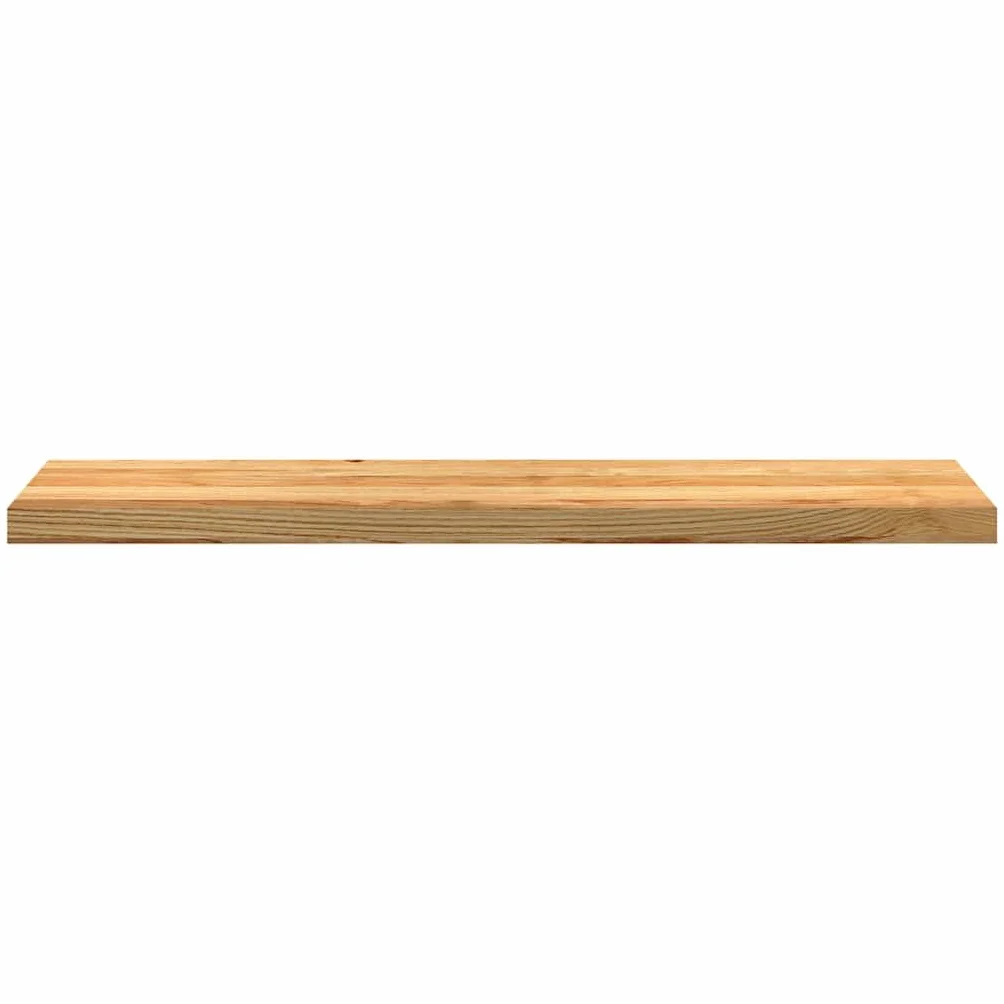 Générique Stopnie schodowe 2 szt. Jasnobrązowy 110x25x2 cm z litego dębu, stopnie z naturalnego drewna na schody i parapet