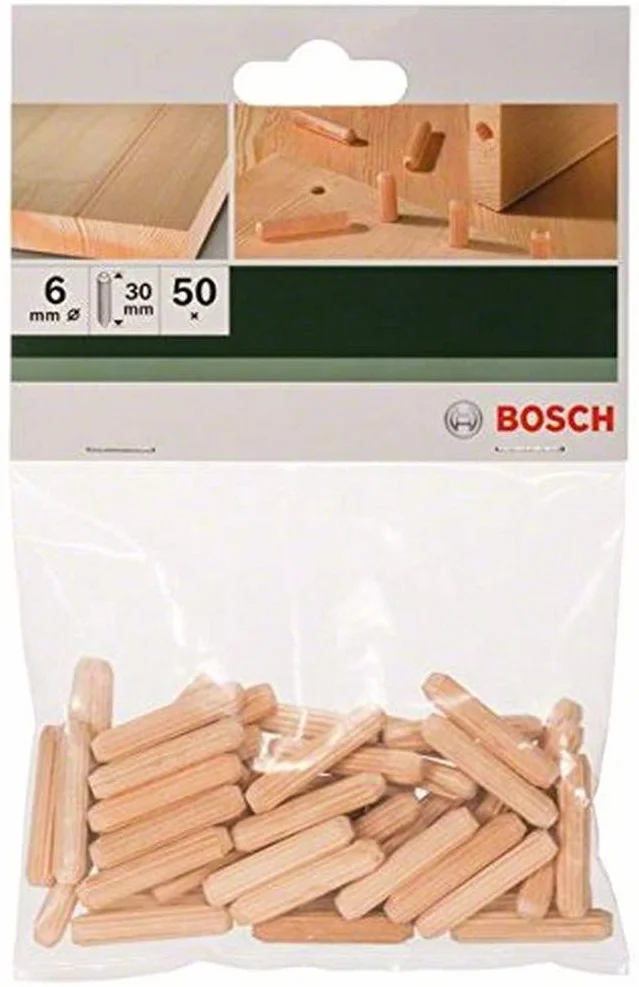 Bosch 50 szt. zestaw kołków 6 x 30 mm