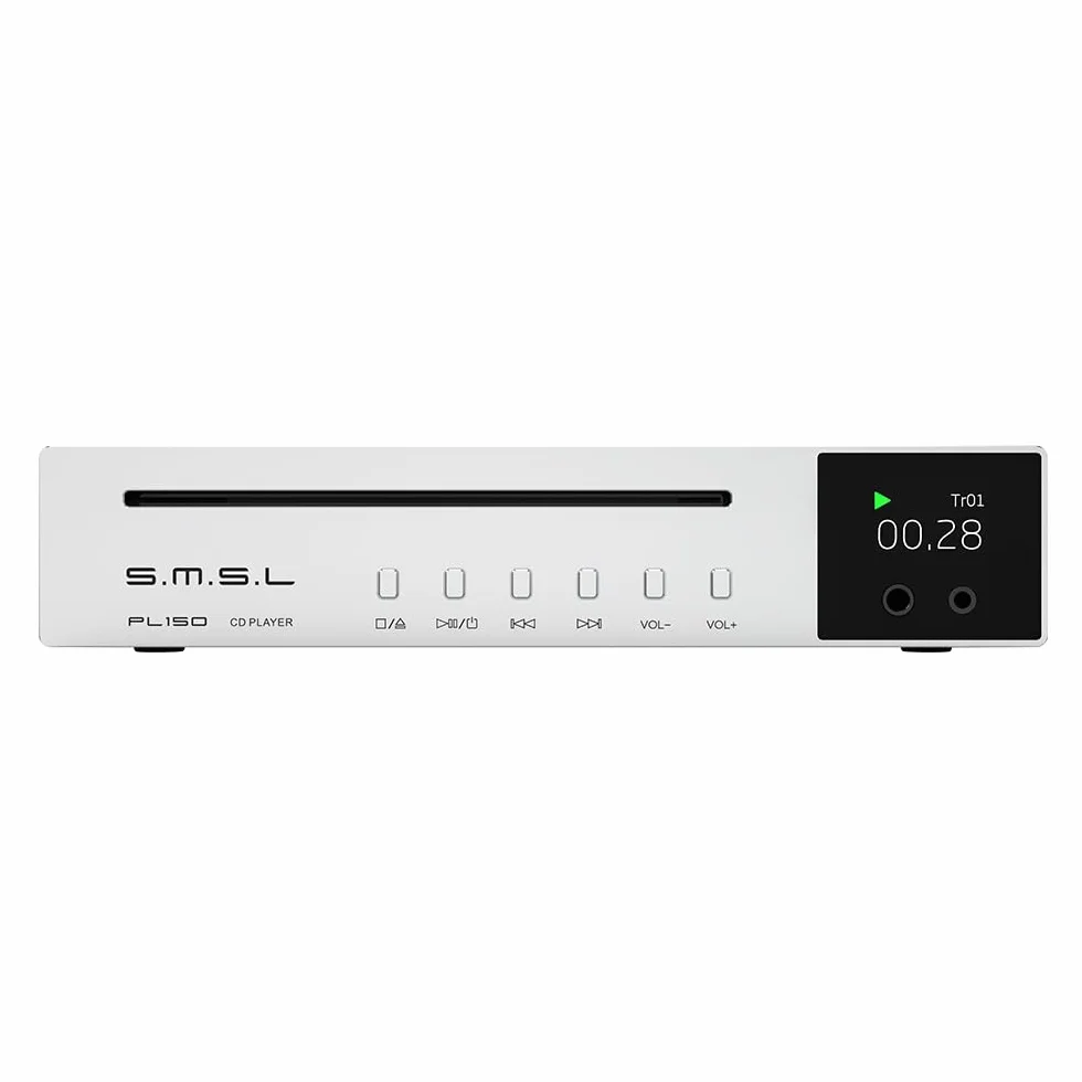 SMSL PL150 CS43198 odtwarzacz CD z wyjściem optycznym i słuchawkowym 3,5 mm 4,4 mm