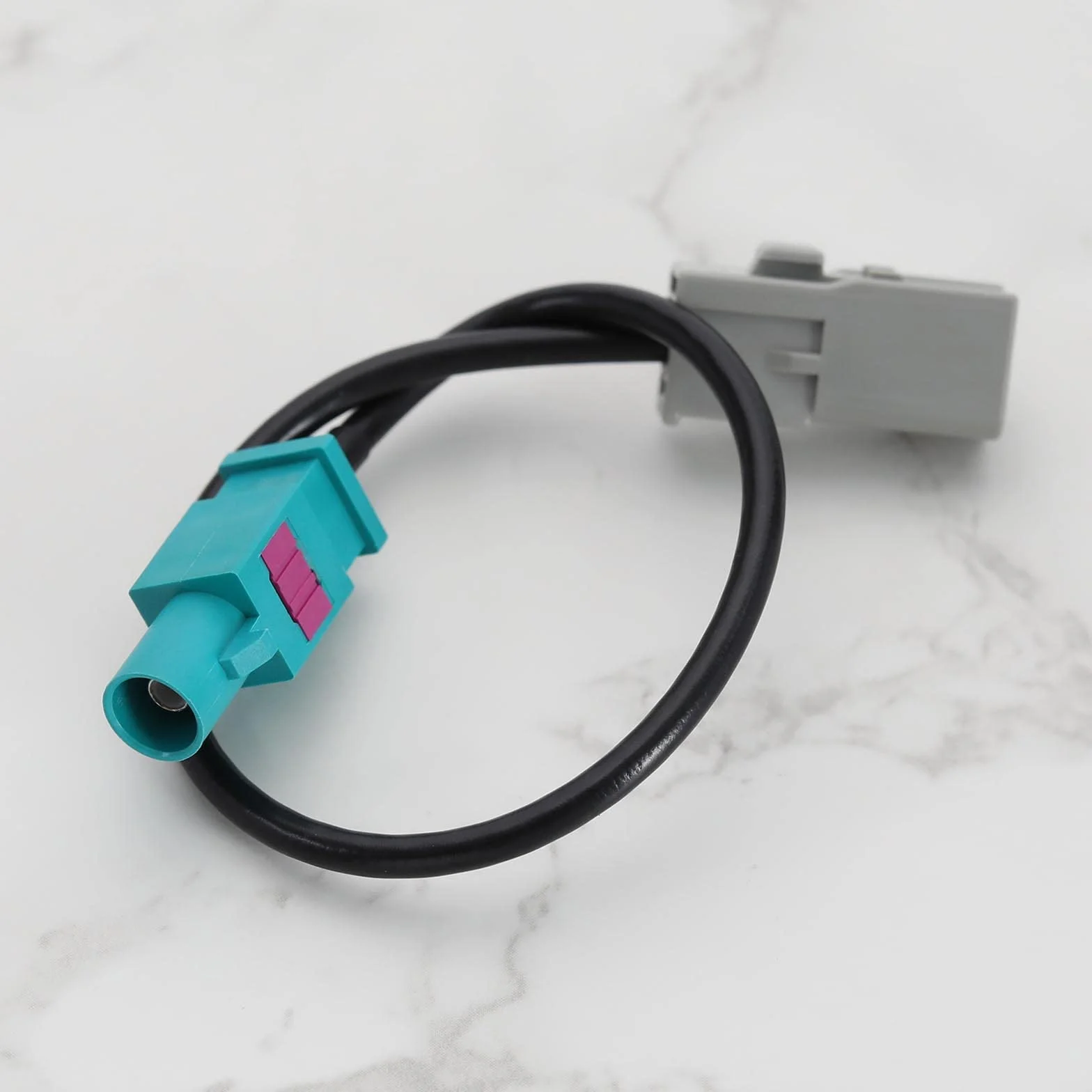 Fakra Z wtyczka męska GT5 adapter anteny RG174 20 cm do GPS radia FM/AM satelitarnego