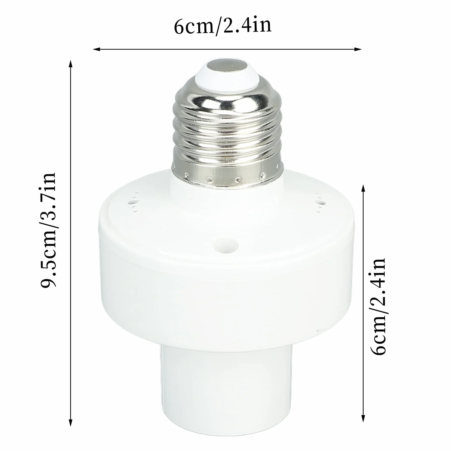 Bezprzewodowe Gniazdo Lampy, Wymiana 30m Gniazdo żarówki Zdalnego Sterowania Sterowanie 360 ​​stopni z Pilotem do Lampy żarowej do żarówki E27 (220 V)