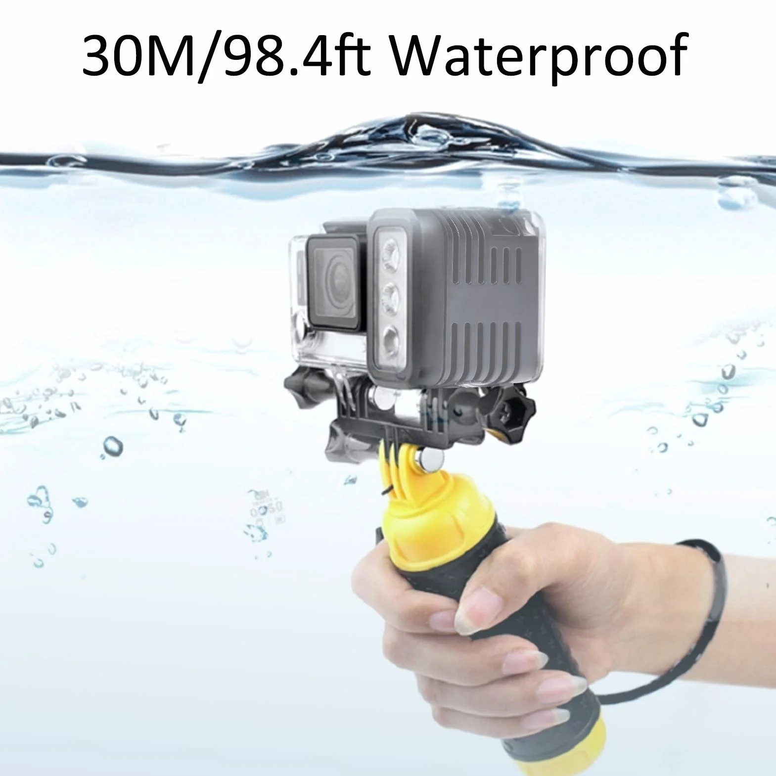 Nurkowanie Światło Wypełniające LED 30M Wodoodporne Podwodne do GoPro HERO 4