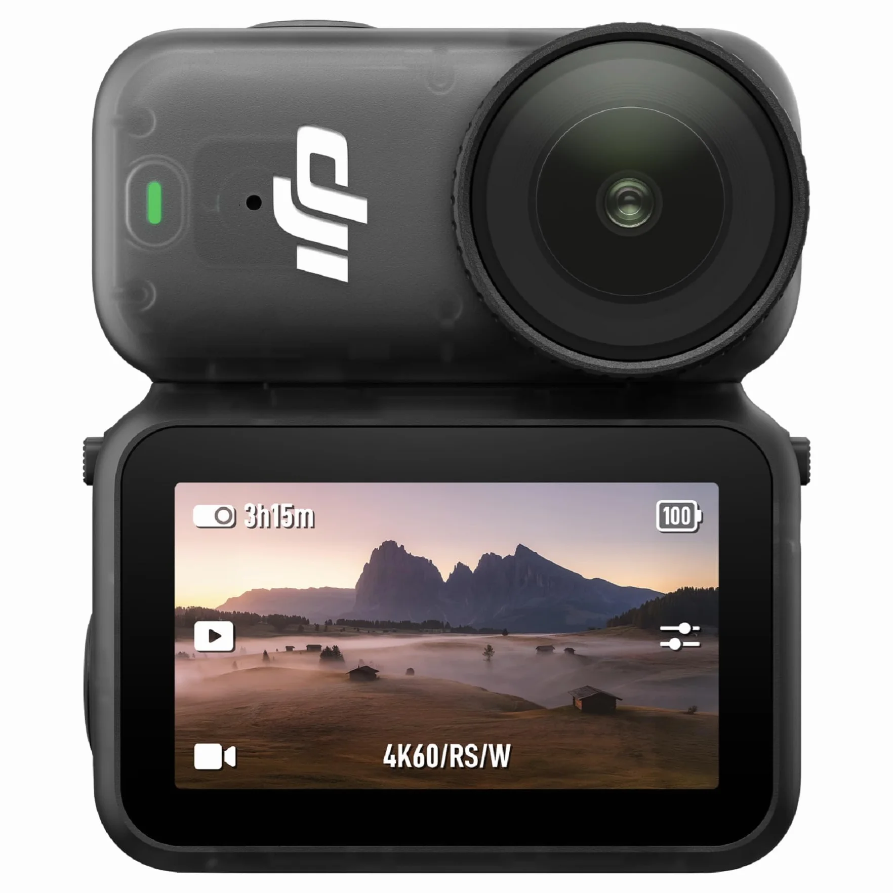 DJI Osmo Nano Standard Combo (64 GB) – mała kamera do tworzenia vlogów o rozdzielczości 4K, nagrywaniem przez 200 minut, szybkim transferem treści, kamerą POV 4K do sportów i tworzenia vlogów
