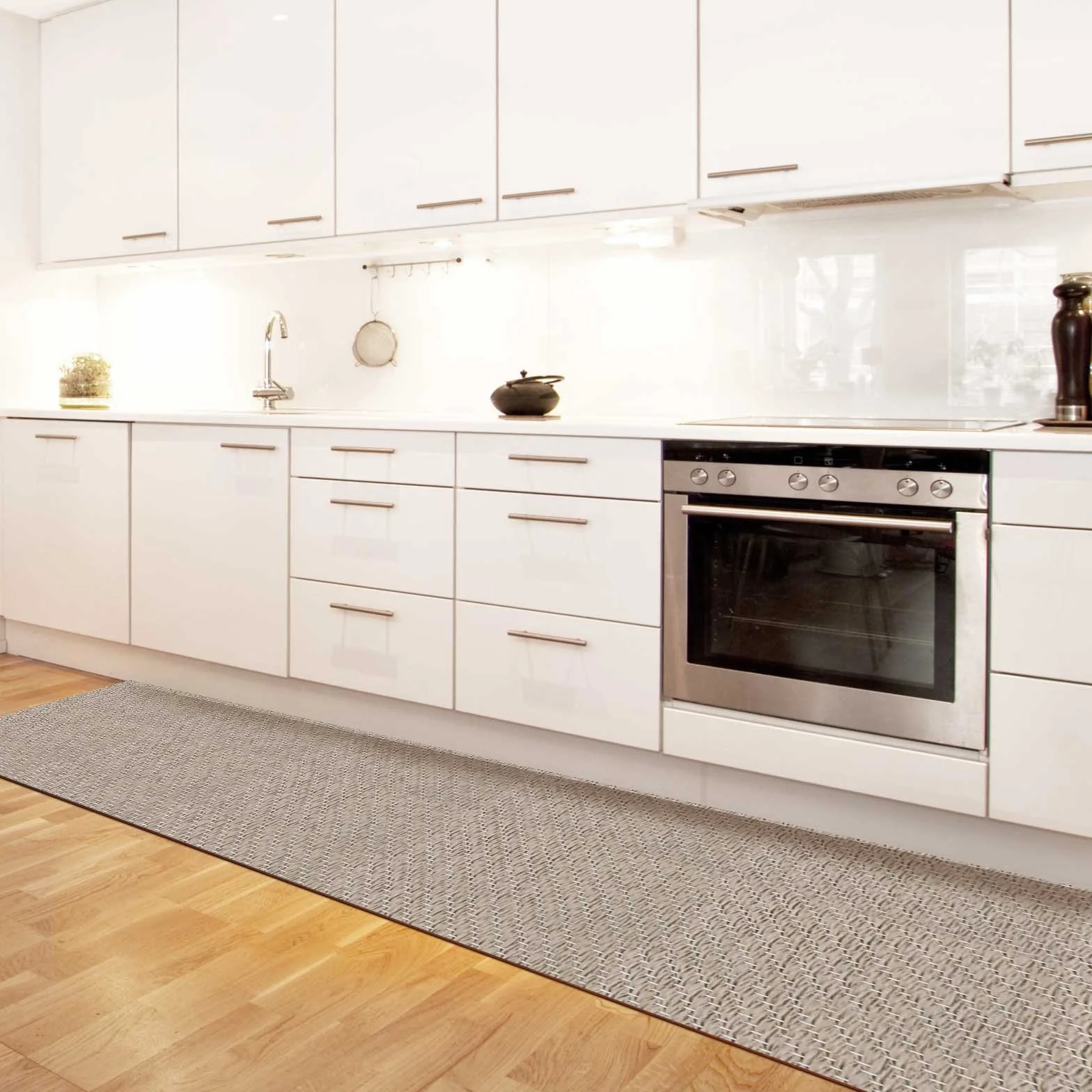 casa pura® Wykładzina podłogowa Verona do użytku wewnątrz i na zewnątrz, artystycznie tkany dywan tarasowy, jako dywan zewnętrzny, towar sprzedawany na metry lub chodnik do wnętrz, 40 rozmiarów (60 x 500 cm)