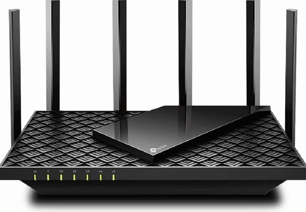 TP-Link Archer AX73 Router WiFi 6 – AX5400 Dwuzakresowy (5 GHz 4804 Mb/s + 2.4 GHz 574 Mb/s), MU-MIMO, OFDMA, 6 Anten, HomeShield, USB 3.0, Porty Gigabitowe