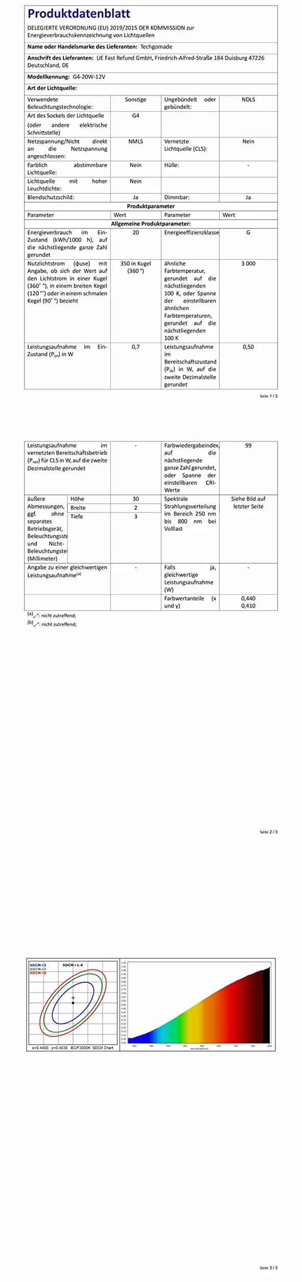 G4 żarówki halogenowe, Techgomade 12 V 20 W Halogen Pin Światło bazowe, 3000 K ciepła biel, 350 lm, możliwość ściemniania, lampa halogenowa o niskim napięciu G4, przezroczysta lampa kapsułkowa, do żyrandoli kryształowych, 10 sztuk