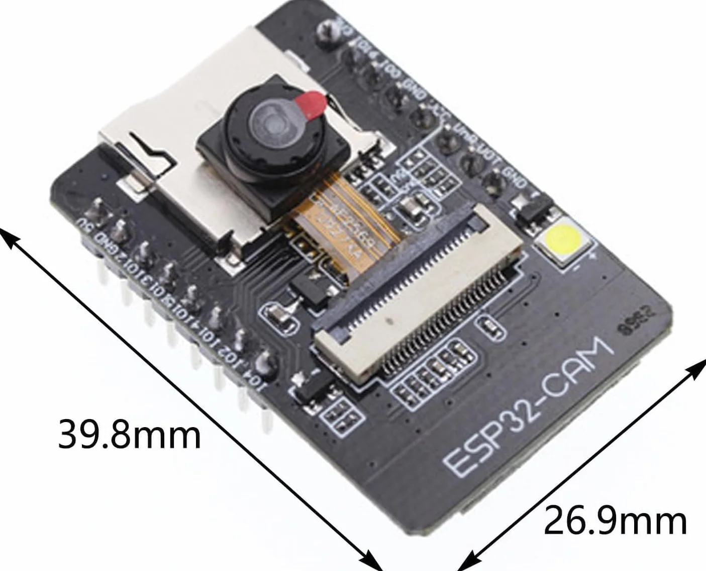 ESP32-CAM ESP32 moduł z kamerą OV2640 ESP-CAM-MB 4M DC 5V WiFi Bluetooth Arduino