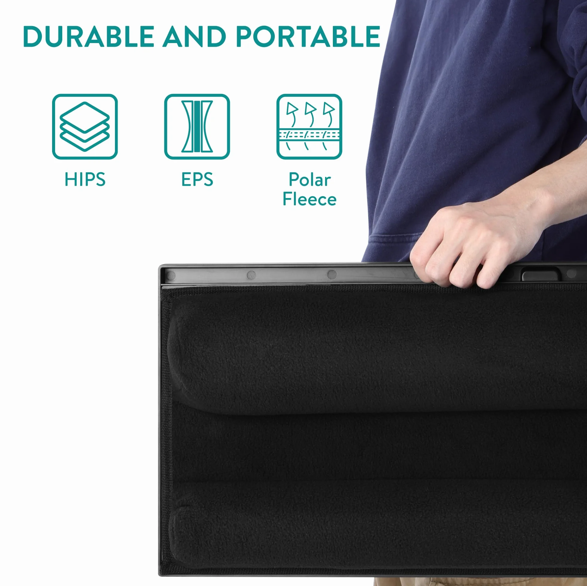Navaris Regulowane biurko na laptopa – ergonomiczny stół z 8 poziomami, taca na laptopa do łóżka lub sofy, zawiera podkładkę pod mysz, stojak na telefon, przegródkę na długopis, idealne biurko na