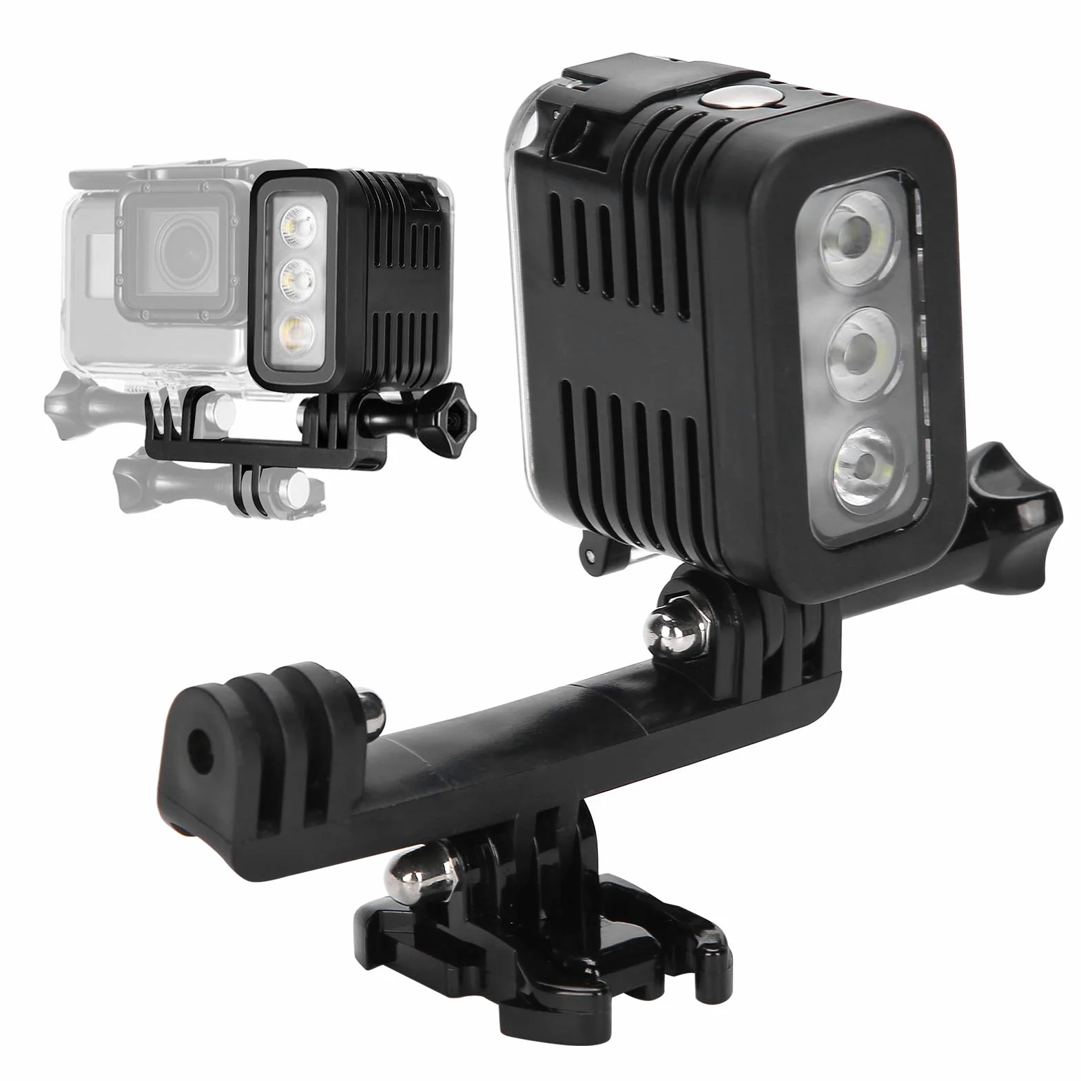 Nurkowanie Światło Wypełniające LED 30M Wodoodporne Podwodne do GoPro HERO 4