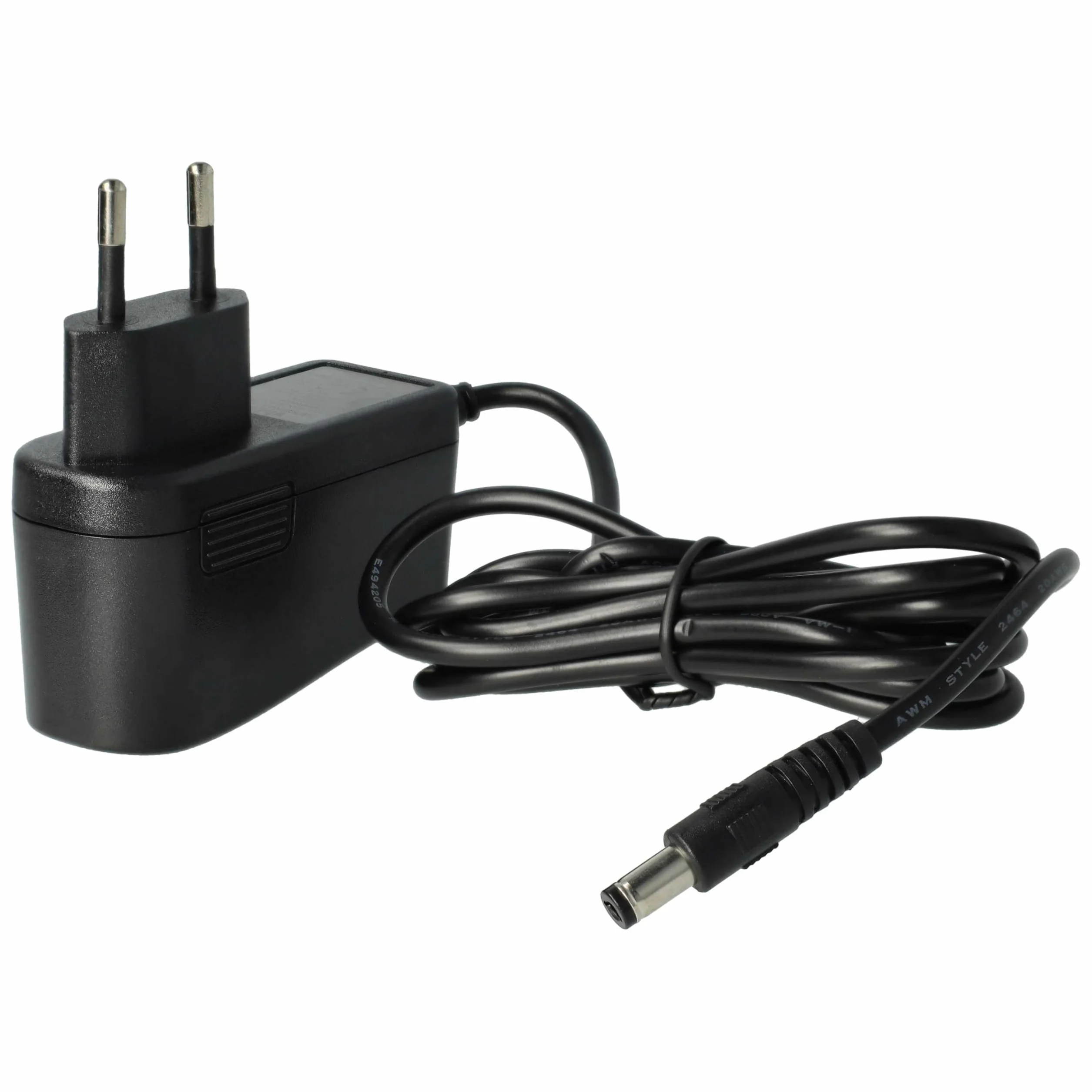 vhbw 1 x zasilacz sieciowy kompatybilny z Yealink T2x, SIP-T57W, SIP-T58V, SIP-T58A, SIP-T54W, SIP-T56A, SIP-T54S telefon stacjonarny, telefon domowy - 145 cm