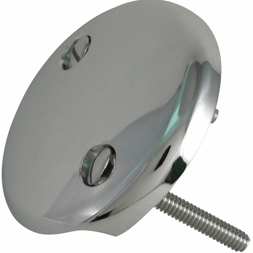 Keeney K826-11PC odpływ kąpielowy 2 otwory płytka czołowa ze śrubami, polerowany chrom