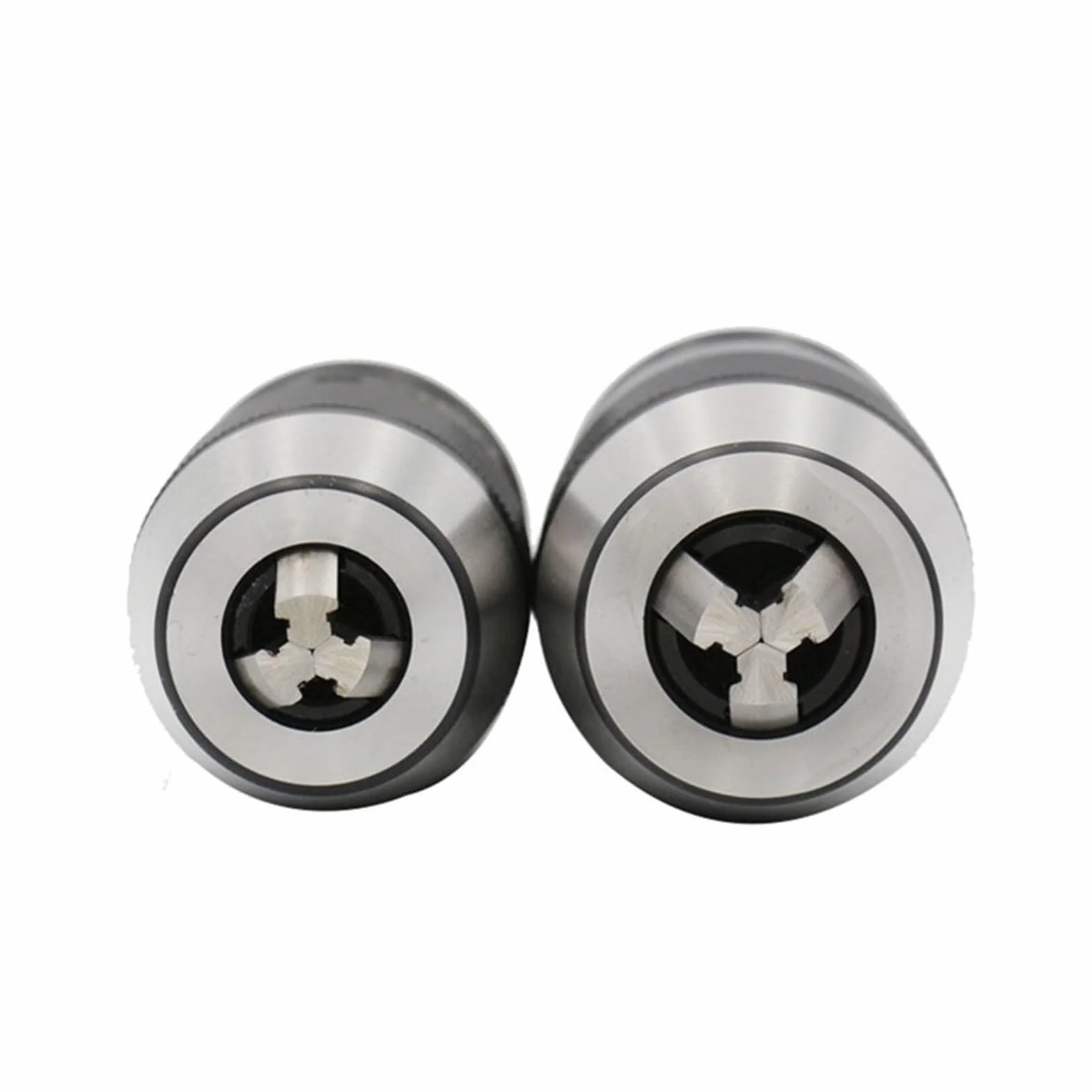 Uchwyt wiertarski Keyless samozaciskowy B12 B16 B18 B22 JT6 tokarka stożek Morse'a elektryczny trzpień tulejowy przewijania wiertarka CNC (Color : B12(1MM-10MM))