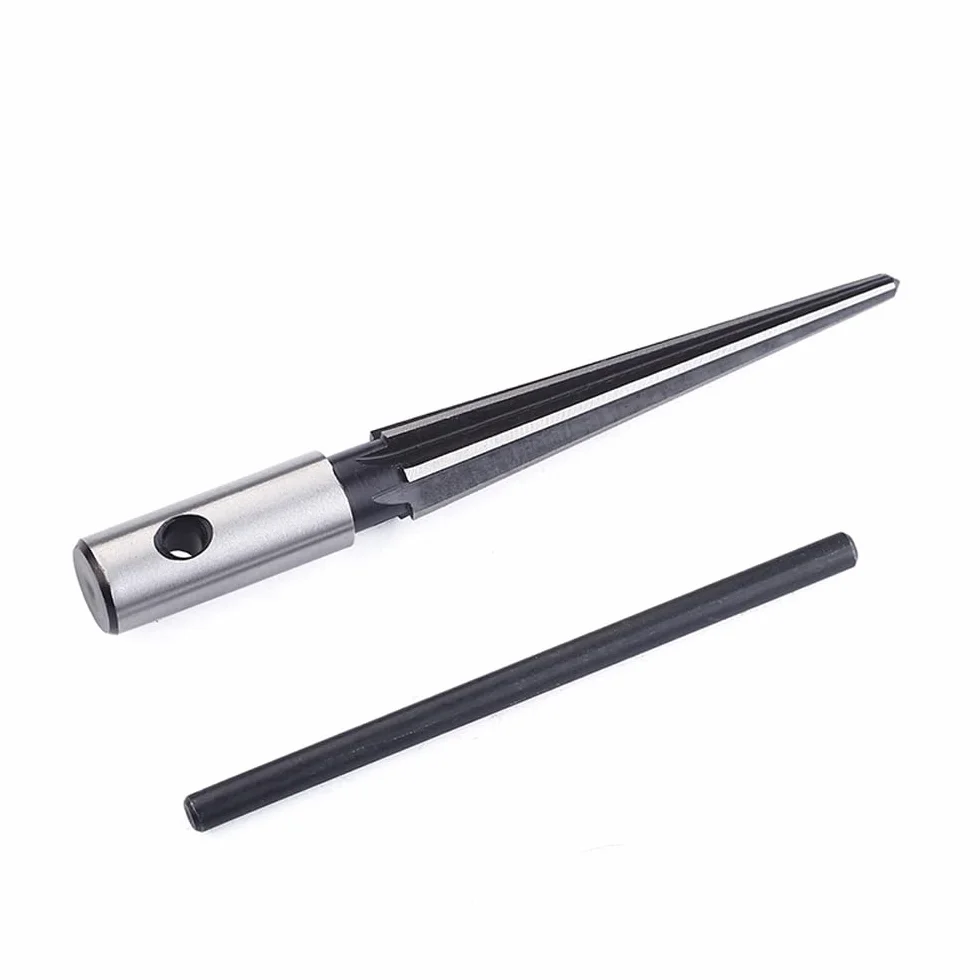 Rozwiertak stożkowy z uchwytem T 3/16 "-5/8" (5-16 mm) mostka otwór ręczny rozwiertak T uchwyt stożkowy 6 karbowanych fazowania rozwiercanie narzędzie do cięcia drewna